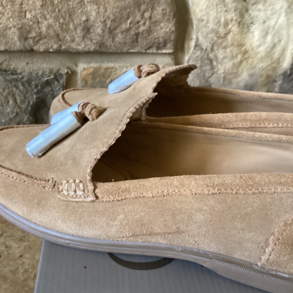 Crown Vintage Women's Loafer Shoe Size 8 Cow Suede CV-Madina Graham Crust NIB - Picture 9 of 11